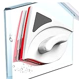 Limpiacristales Magnetico, Limpia Cristales de doble cara para ventanas de 3-8 mm, NO APTO para cristales dobles. Limpiador de cristales magnético para ventana, limpiar cristales fácilmente,limpiador de ventanas profesional