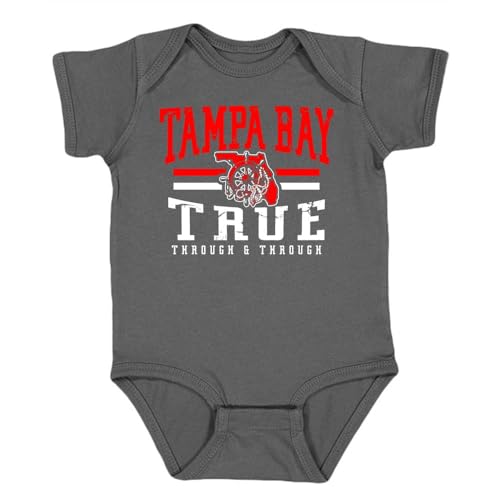 Image of Team Vintage Style Kid's Bodysuit for Football Fans