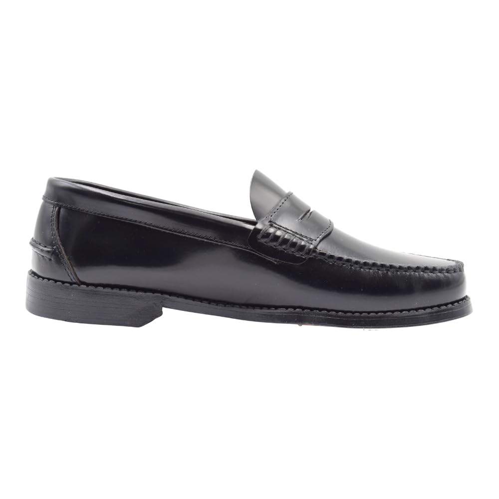 Castellanos Piel Negros con Antifaz Hombre Color Negro Piel Hombre Color: Negro Talla: 43