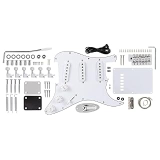 Rocktile DIY Kit de construction guitare électrique style ST - Les Beatles, Paul McCartney, John Lennon, RIngo Starr, George Harrison Rocktile DIY Kit de construction guitare électrique style ST – Image 4