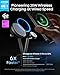 Anker Prime MagSafe Charger Compatible, 3-in-1 Charging Station, Qi2 25W Certified Wireless Charger Dock Stand, Smart Display with TEC Active Cooling, for iPhone 17, Apple Watch, AirPods, and More