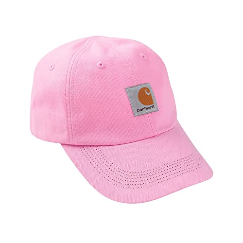 Carhartt Kid's CB8900 Kid's Logo Canvas Cap - Infant One Size Fits All - Rosebloom