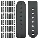 JECOMPRIS Extensores de Gorra Snapback Ajustables Hebilla de Plástico, 30 Juegos Portátiles para Reparación y Ajuste en Sombreros Casuales