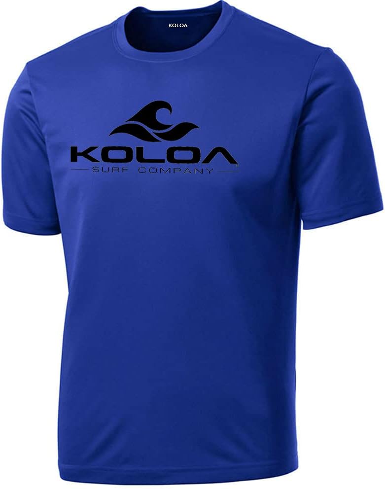 Koloa Surf Classic Wave Moisture Wicking Athletic Athletic Training T-Shirts