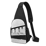 【Sling Bag for Men Material】Made of durable polyester,Slim lightweight crossbody bag, anti-wrinkle, portable,stylish,comfortable and anti-theft shoulder Bag with adjustable shoulder strap