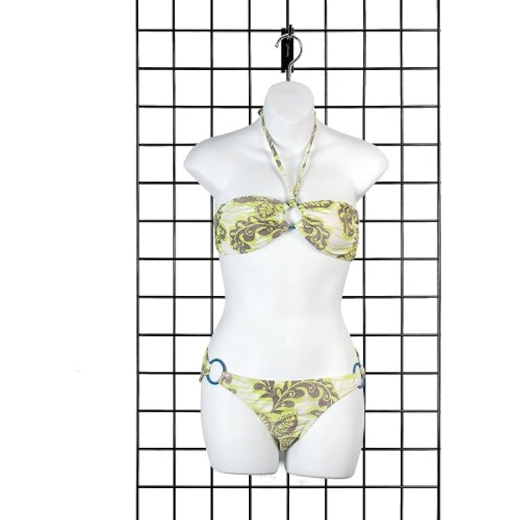 Deluxe Ladies Half Round Torso Form - White (Beware of Cheap Imitations!) Box of 1