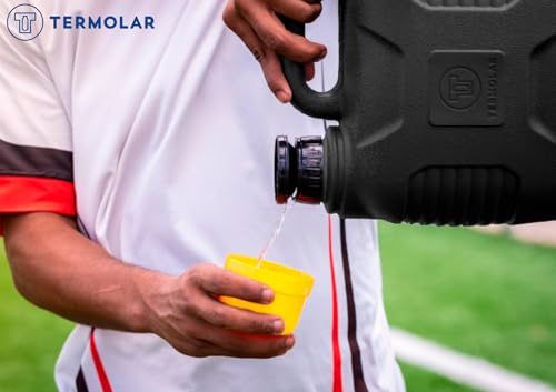 Garrafão Térmico Supertermo 5 Litros Preto Amarelo Termolar