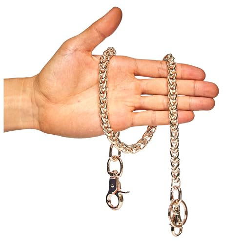 Image of newtro Wallet Chain Men Women Boy Girl, Biker Motorcycle Pants Jean Punk Long Key Chain Black Gold Silver 26 Types