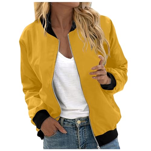 Veste bomber légère d'été pour femme parfaite pour les soirées fraîches
