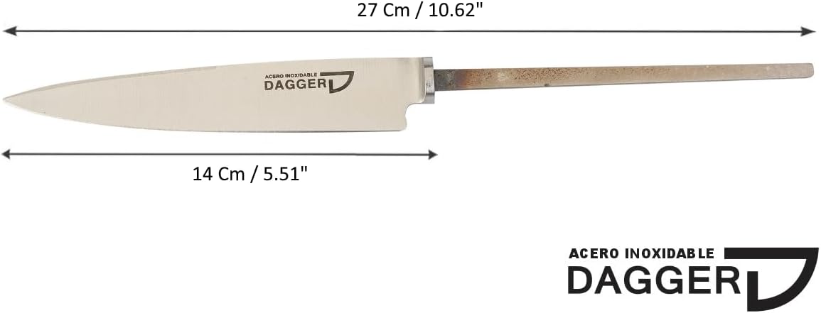 Dagger Stainless Steel 420 Blank Blade 5.51" (50)