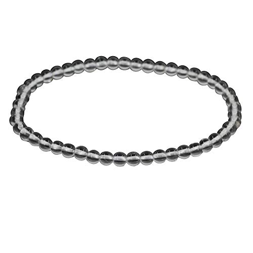 Bracelet extensible en pierre naturelle de jaspe MOCHAMIK 4mm 7,2 pouces perles rondes unisexes