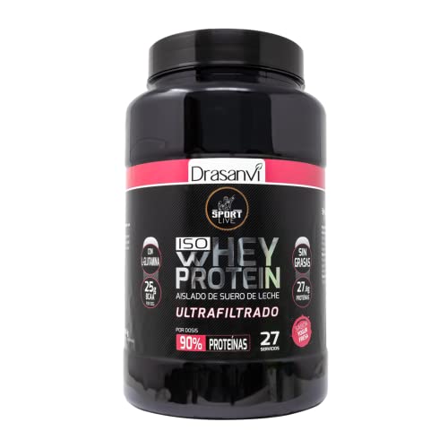 Drasanvi Sport Live Whey Protein Isolated Strawberry 800G/ 28.21 Ounce - Health Care - Sports Nutrition - Pre-Workout - Supplements - Carbohydrates - Protein - Calcium - Magnesium #TOP29