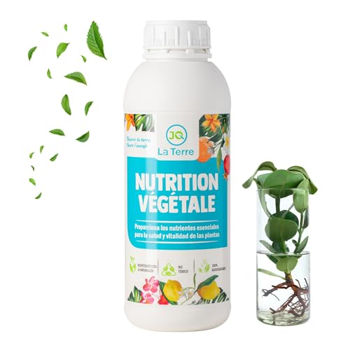 JQ LA TERRE, RADICANTE PER TALEE 1 LITRO, ormone radicante, radicante per piante biologico, concime liquido, stimola la produzione e crecita naturale di radici, radici forte ed resistenti