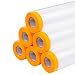 Tworzywa Ochronne do Mebli, 6 Rolek z Tworzywa Sztucznego, Odporne na Kurz i Wodoodporne, do Mebli/Urządzeń Elektrycznych/Okien/Drzwi (Color : A, Size : 4.0x20m(13.1x65.6ft))