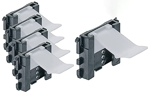 5 x Sockelhalterung für 19 mm Blende Befestigung Sockelklammer Sockelclip Sockelhalter Burger Bauformat Nolte Wellmann Rotpunkt Holtkamp Häfele Küche