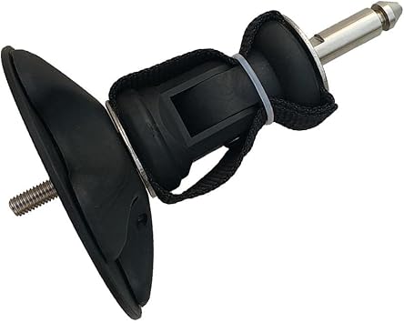 Premium Nylon Windsurfing Mast Foot Base & M8 Pin | Universal Fit | Swivel Rotatable Joint | Great Replacement Accessories | for Surfing Water Sports