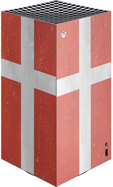 Skinit Decal Gaming Skin Compatible with Xbox Series X Digital Edition Console - Cyprus Flag Distressed Design