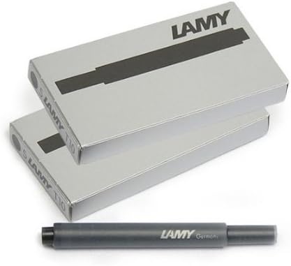 Four packs of Lamy T10 fountain pen ink cartridges, BLACK