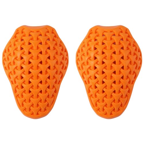 WOSAWE Juego de almohadillas protectoras extraíbles aprobadas por la CE para motocicleta, equipo de armadura suave (hombreras)