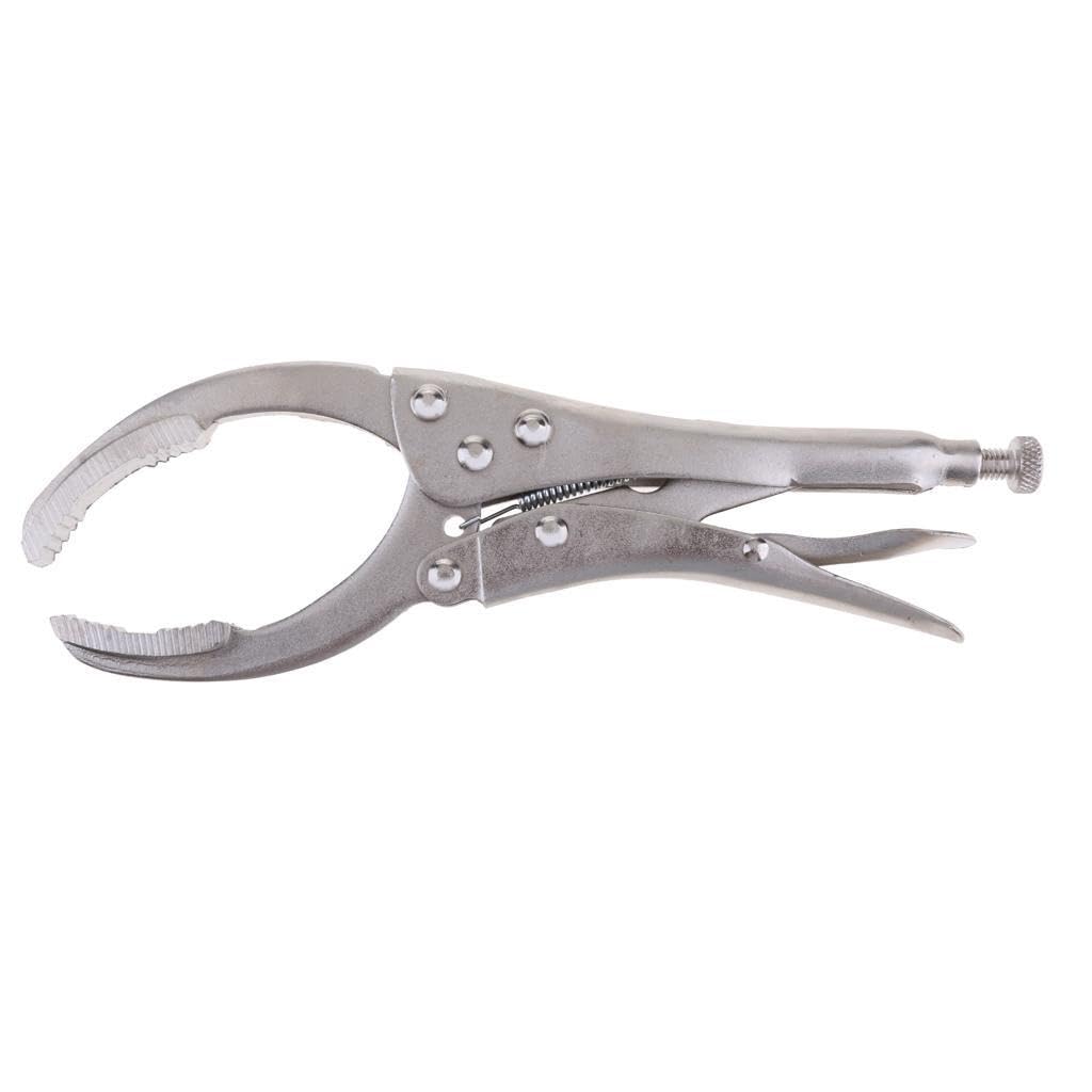 TWISAXC Locking Plier Pipe Plier Wrench Multi Purpose Wrench Effective Tool for Automotive Repair Tasks Oil Fliter Remover Locking System Gives Excellent