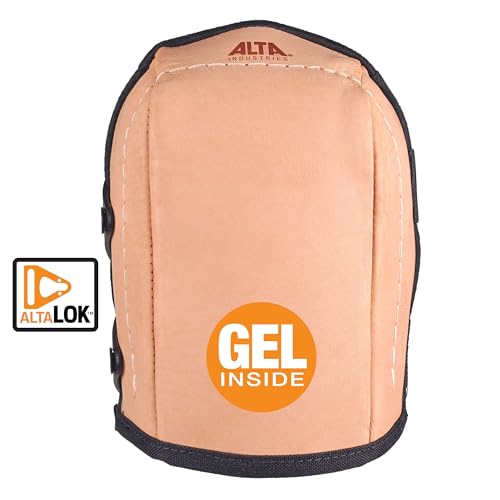 Image of Alta 56309 Altaguard Knee Pads AltaLOK, Capless, Beige | A dual strapping system designed for a secure fit, AltaLok Fastening, Adjustable to fit most sizes