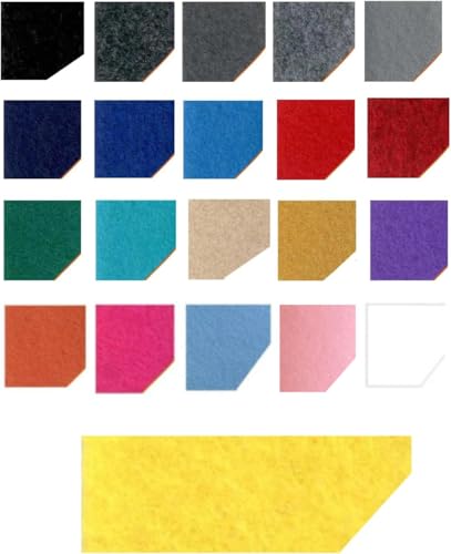 SERDECO DECORACIÓN - Alfombra para eventos | Moqueta ferial 2 metros de (Ancho) X (Amarillo, 5 metros de (Largo))