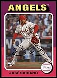 2024 Topps Heritage High Number #671 Jose Soriano RC Rookie Los Angeles Angels MLB Baseball Base Trading Card