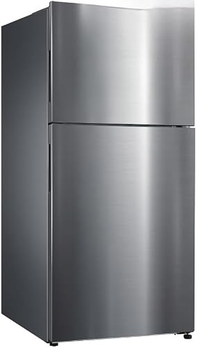 Image of Full Size Refrigerator, Top Freezer, Frost Free, 20.0 Cu. Ft. Stainless Steel, 30