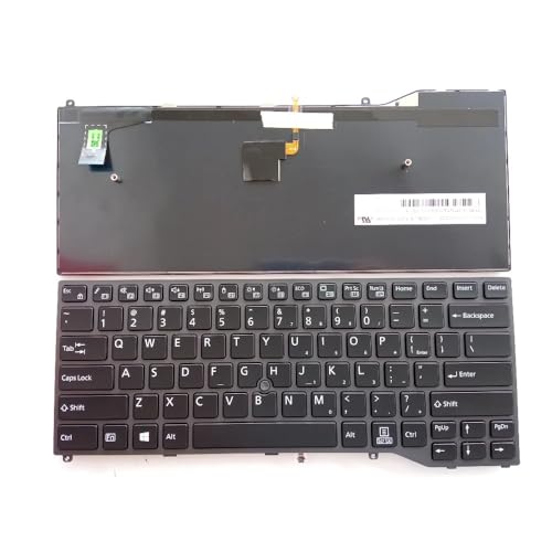 Clavier de remplacement Fujitsu U747 U748 U749 contre les touches bloquées