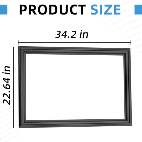 Image of W10436252 Upgraded Freezer Door Gasket Compatible with Amana Maytag JennAir Kenmore KitchenAid Whirlpool Replaces W10131754 W10164041 W10164041N 12683806B 12683820B 8170951 8171186 67003559 2311870