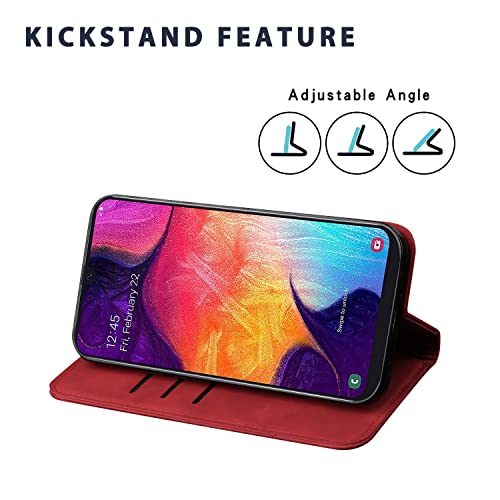 ZONNAVI Cover per Huawei Nova 5T, Flip Custodia