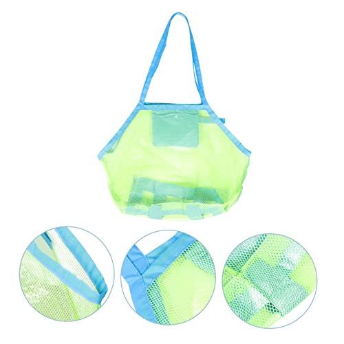 Totority 4 Pcs saco de armazenamento de brinquedos bolsa coletora de conchas brinquedos para bebês a