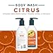 JASON Citrus Energizing Body Wash, For a Gentle Feeling Clean, 30 Fluid Ounces