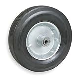 Solid Rubber Wheel, 12 in., 300 lb.