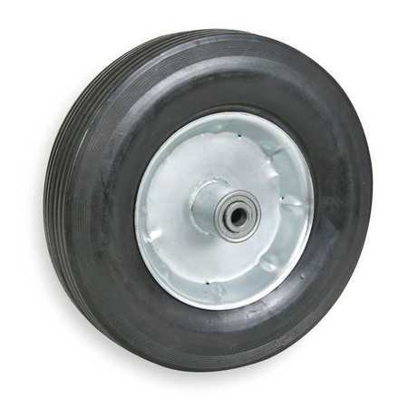 Solid Rubber Wheel, 12 in., 300 lb.