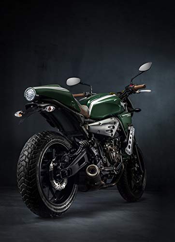 Portamatrículas para Yamaha XSR700 ideal para transformaciones urbanas 4