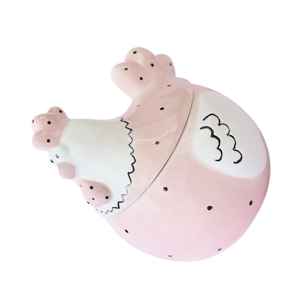 Bonbonnière poule céramique Healeved boîte bijoux créative pour déco Pâques et maison