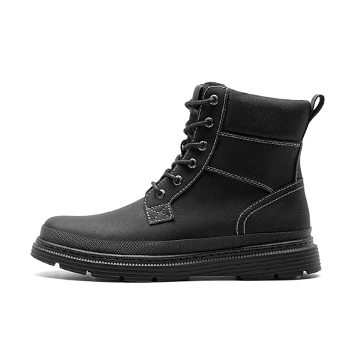 Bruno Marc Men's Snow Winter Insulated Waterproof Outdoor Boots,Size 10,Black,BMUMSB2505 by Bruno Marc - Used condition - Image 3