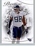 2023 PANINI PRESTIGE #287 JEFFERY SIMMONS TENNESSEE TITANS FOOTBALL OFFICIAL TRADING CARD OF NFL