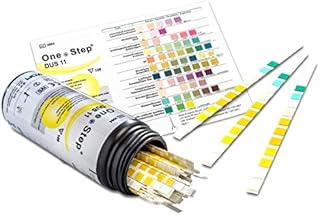 11 Parameter Urine Test Strips Ascorbic Acid, UTI Infection, Blood, Glucose Testing Sticks (100 Tests 1 Tub)