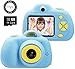 Produktbild SeeKool Digital Kamera für Kinder 18 Millionen Pixel, 1080P HD Videofunktion mit 2 Objektive 2 Zoll Bildschirm, Wiederaufladbar Action Camcorder Camera(32 GB Speicherkarte im Lieferumfang enthalten)