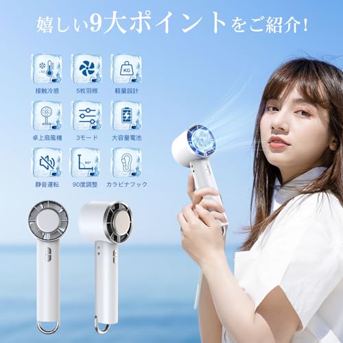 ラブホーーム美家 ハンディファン WX-626 の商品画像 1