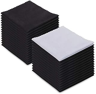 Microfiber Cleaning Cloths - (30 Pack) -for Glasses,Eyeglass,Cell Phones,iPad,iPhone, Laptops, Tablets,Spectacles, Silverware,LCD TV