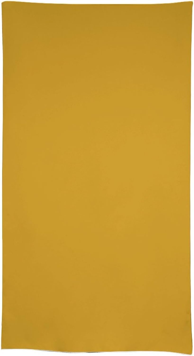 Tischdecke Outdoor Einfach Tischdecken Abwaschbar 3D Gelb Tischtuch Wasserdicht Wetterfest für Party Biertisch, 140x300 cm Q.P2450