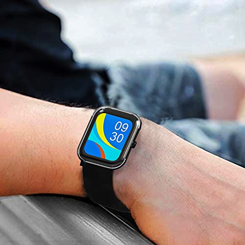 Image of Sounce Watch Case Compatible with Zebronics DRIP Tempered Glass Screen Protector, HD Clear Touch Sensitive Ultra-Thin TPU Protective Cover - (Transparent)