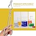 NUOBESTY Stainless Steel Crucible Tongs Laboratory Clamp Beaker Holder Biochemical Flask Clip Sturdy Lab Utensils for Scientific Research and Industrial Use