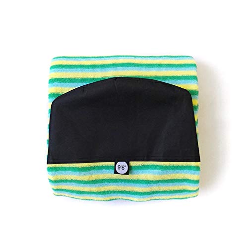 Lifyn2 Longboard Surfing Accessories Surfboard Fin Box 6\'/6\'6\"/7\'/9\'6\" Surfboard Sock Cover Protective Bag Storage Case for Shortboard Funboard Longboard Surfboard Single fin Box (Color : Teal 9ft6)