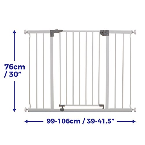 Dreambaby Barriere de sécurité Liberty Extra large (99-106cm), blanc