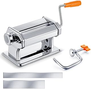 Polymer Clay Roller Machine Clay Presser Machine with Polymer Clay Cutters Clay Conditioning Machine 15 cm 5.91 Inch Wide Roller Thin 1 to 3 MM 6 Thickness Options for Craft Projects Clay Tools
