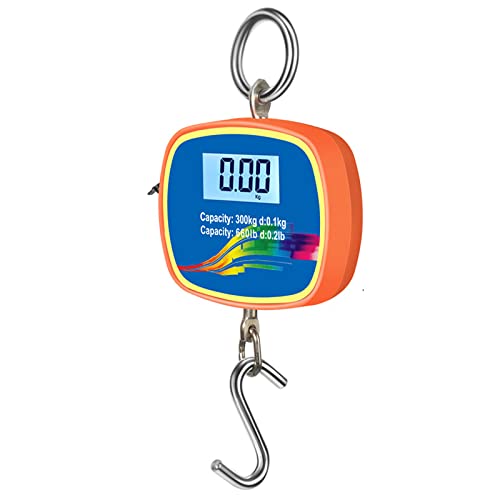 Báscula grúa digital iDili 300KG doble pantalla LCD miniatura 1